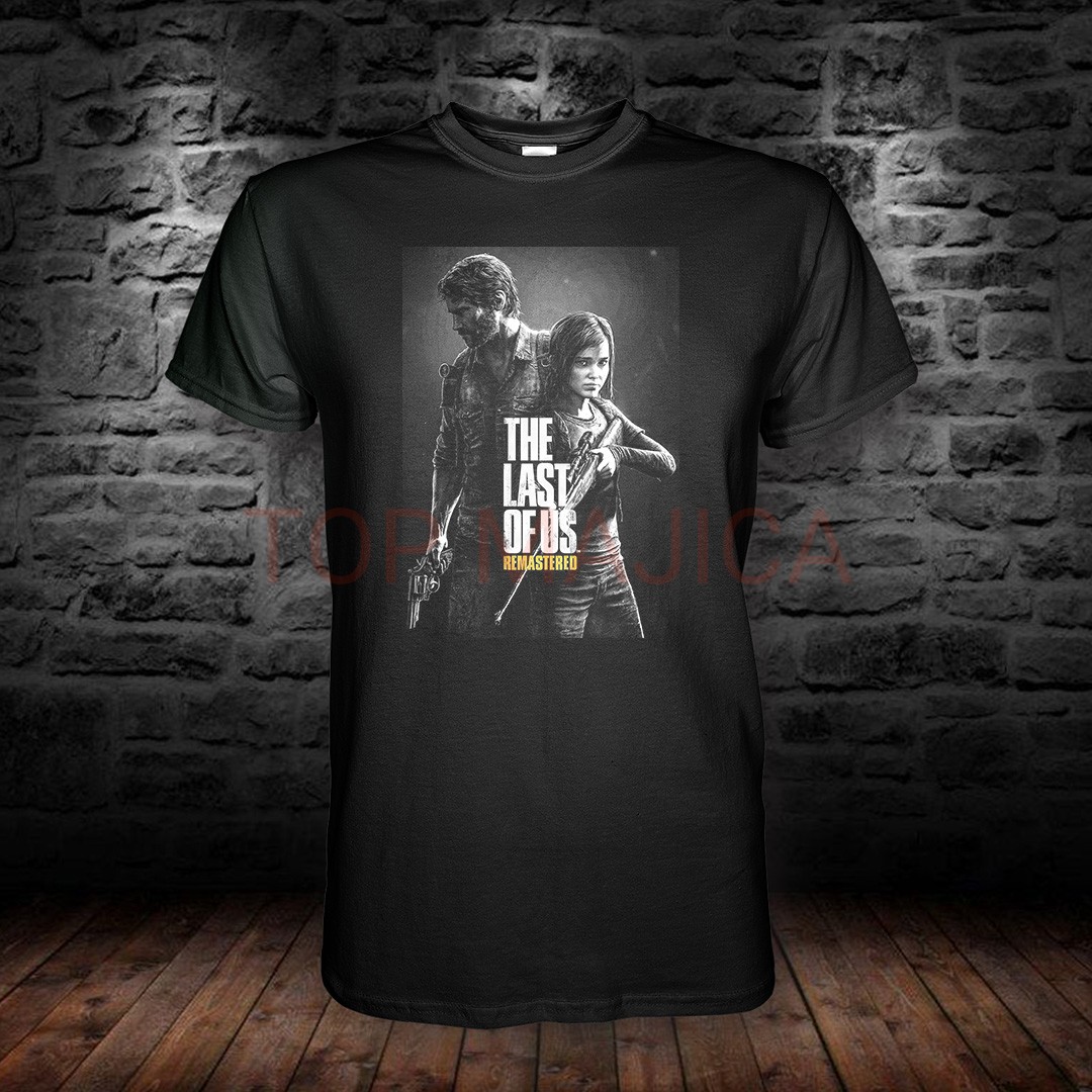 the last of us BLK The last of us - Majica crna top the last of us BLK