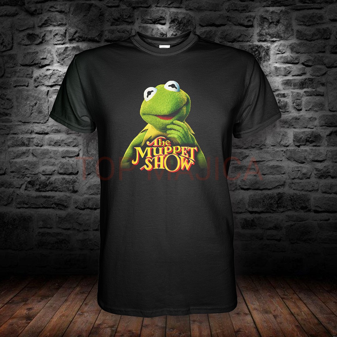 the muppet show kermit crna Muppet Show - Mapet Sou Kermit crna majica the muppet show kermit crna