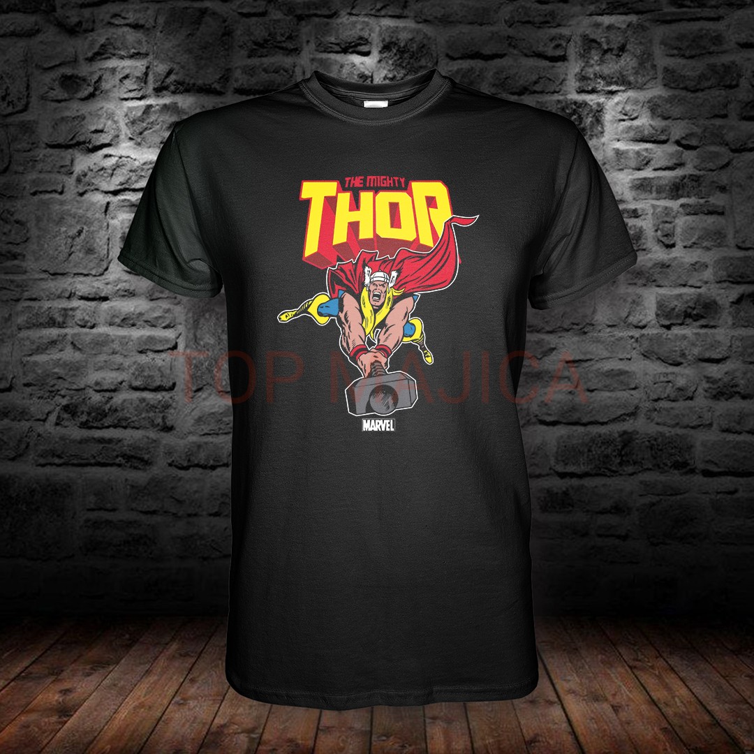 Thor Marvel - Majica crna thor marvel crna majica