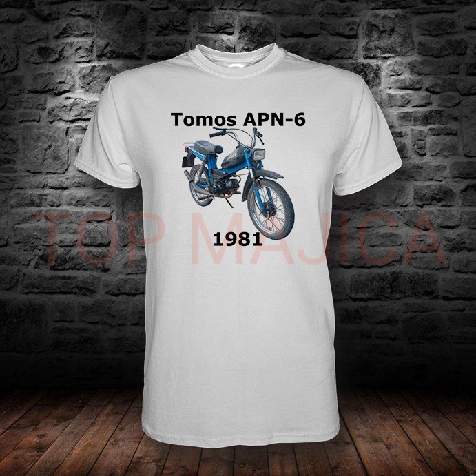 tomos apn 6 Tomos APN 6 1981 - Majica bela tomos apn 6