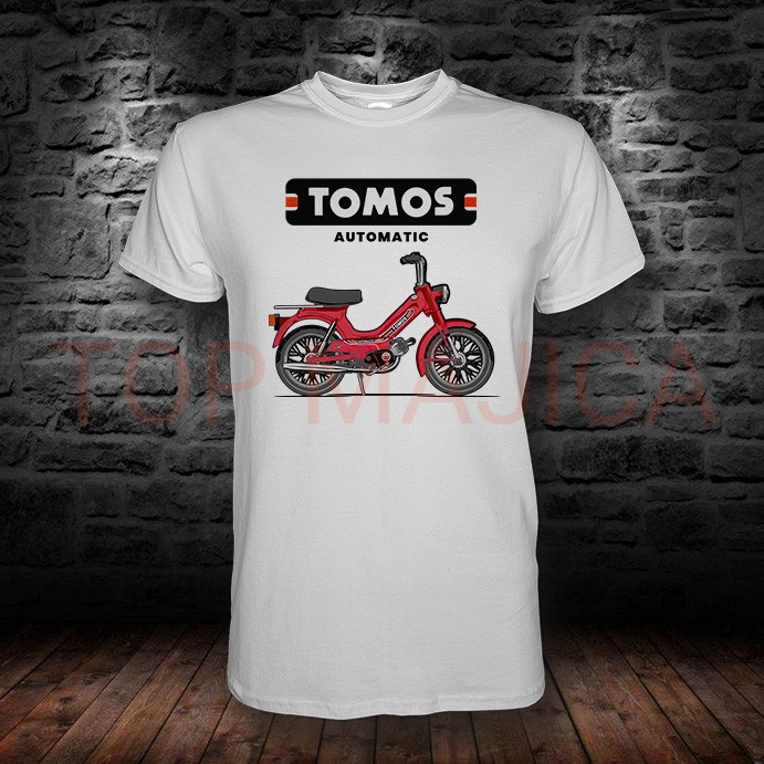 tomos crveni majica Tomos crveni - Majica bela tomos crveni majica