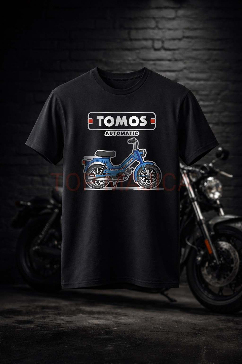 tomos insta Tomos plavi - Majica crna tomos insta