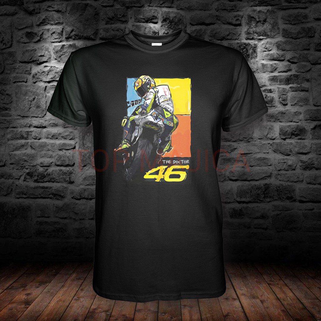 Valentino Rossi 46 view - Majica crna vale 46 doctor crna majica