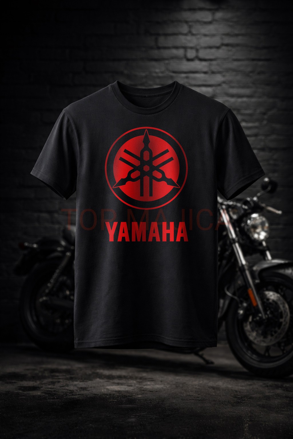 Yamaha Logo - Majica crna u svim velicinama yyyy