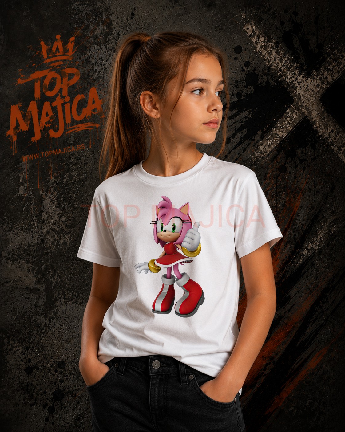 Amy Rose majica Amy Rose majica decija