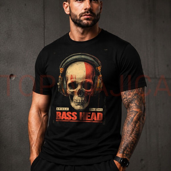Bass Head - Majica crna