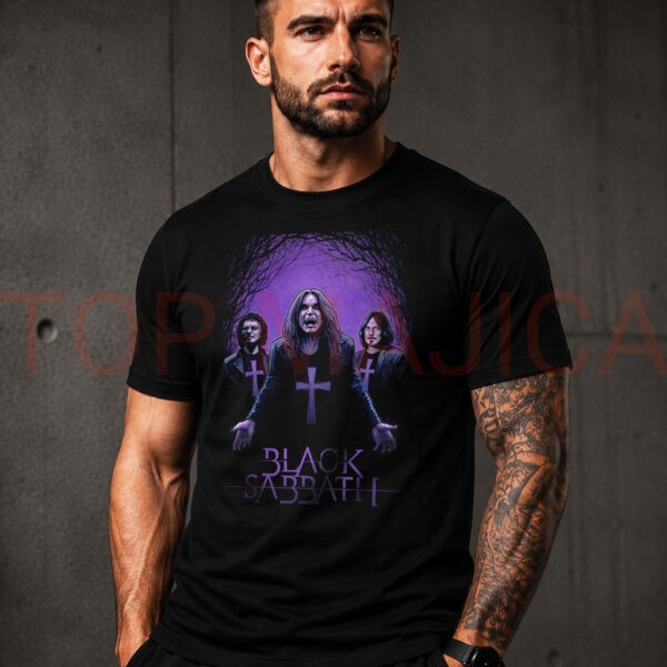 Black Sabbath PURPLE REIGN majica crna