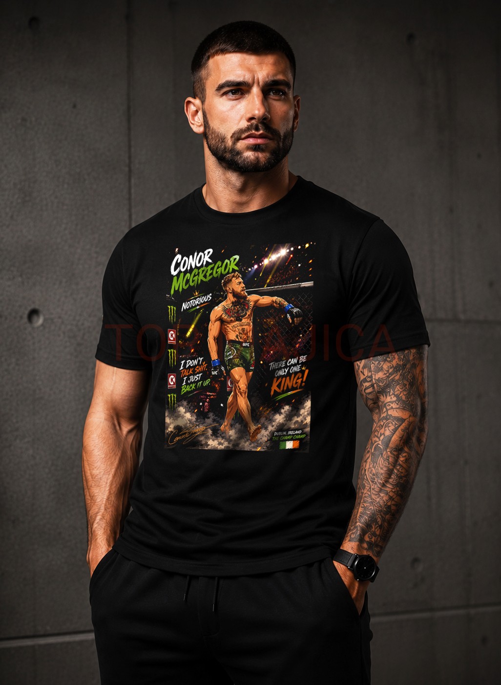 Conor McGregor Notorious UFC majica Conor McGregor Notorious UFC majica