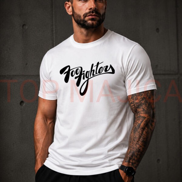 Foo FIghters classic majica bela