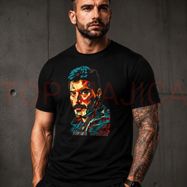 Freddie Mercury art majica crna