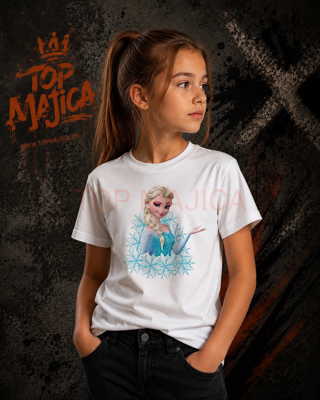 Frozen Elza majica decija Frozen Elza majica Frozen Elza majica decija