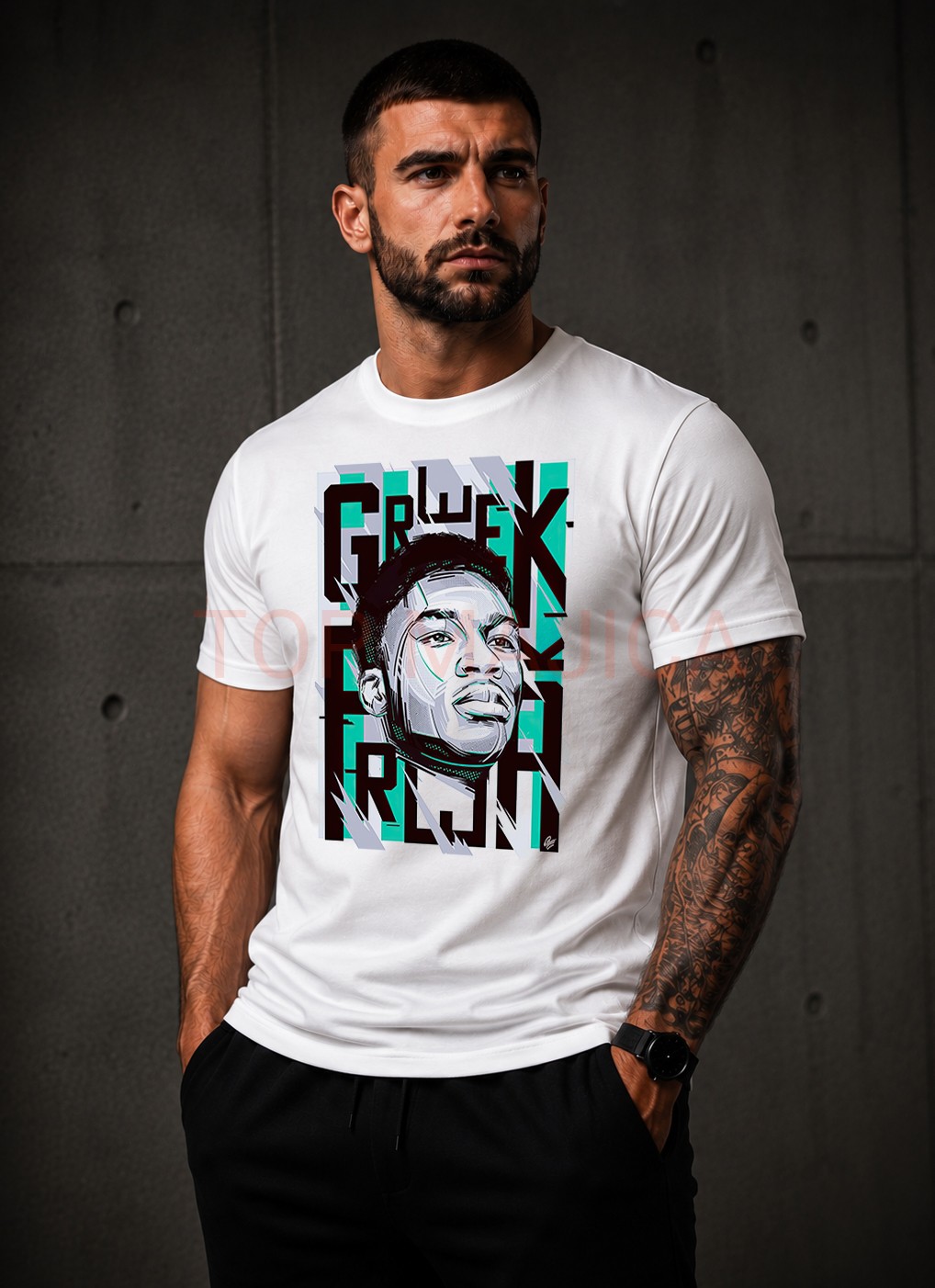 Greek Freak majica bela Greek Freak majica bela Greek Freak majica bela