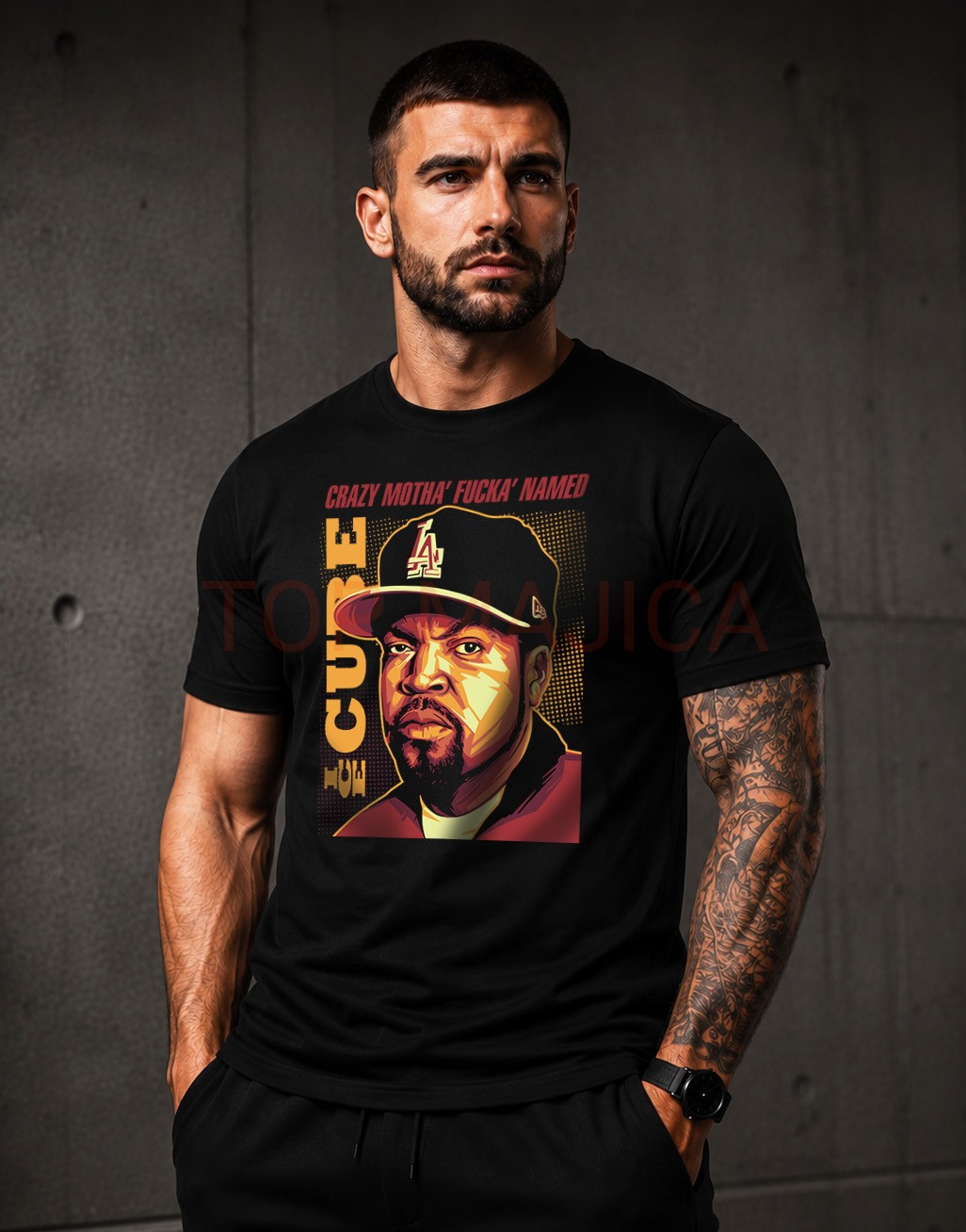 Ice Cube top majica crna Ice Cube top majica crna Ice Cube top majica crna