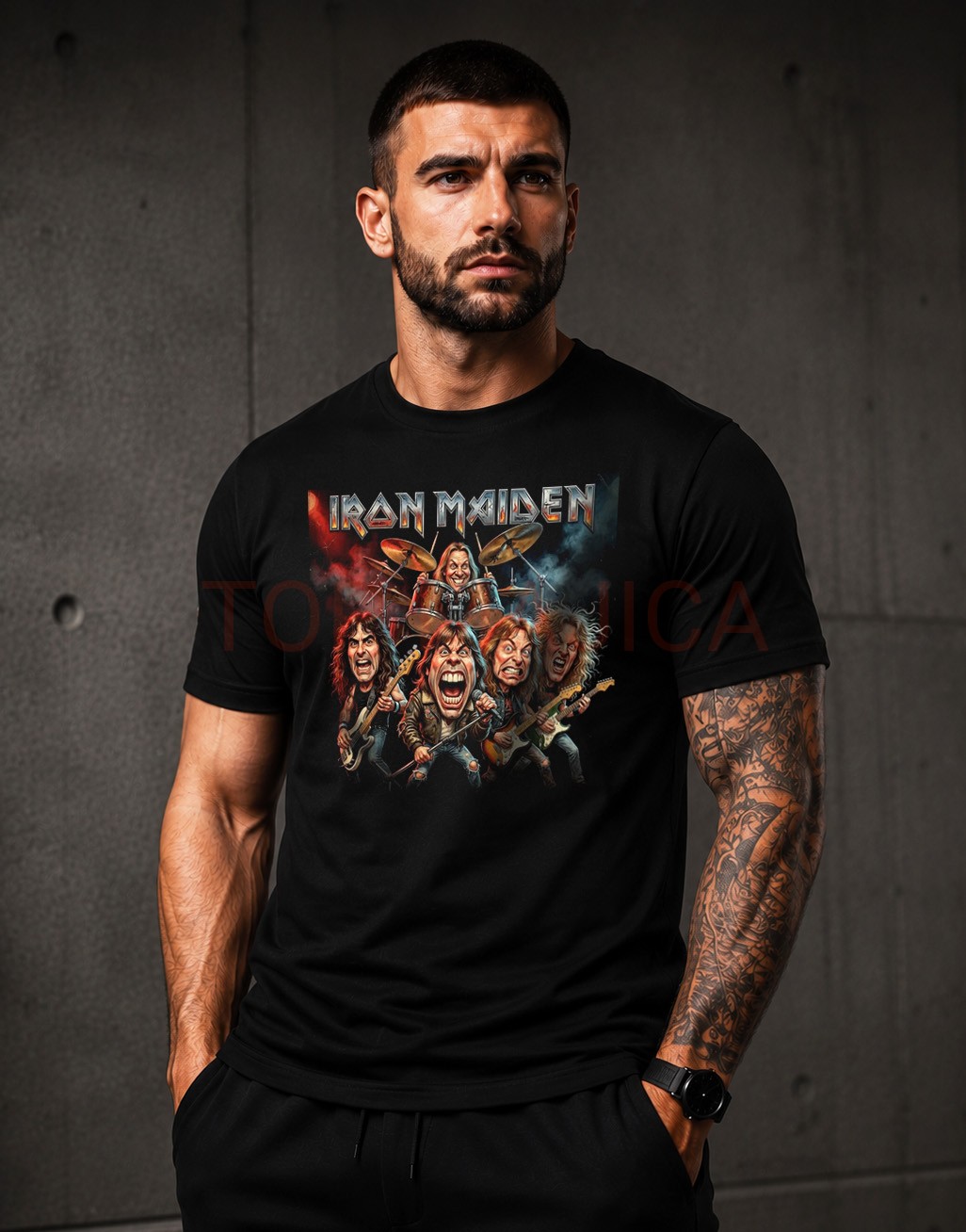 Iron Maiden top art majica crna Iron Maiden top art majica crna Iron Maiden top art majica crna