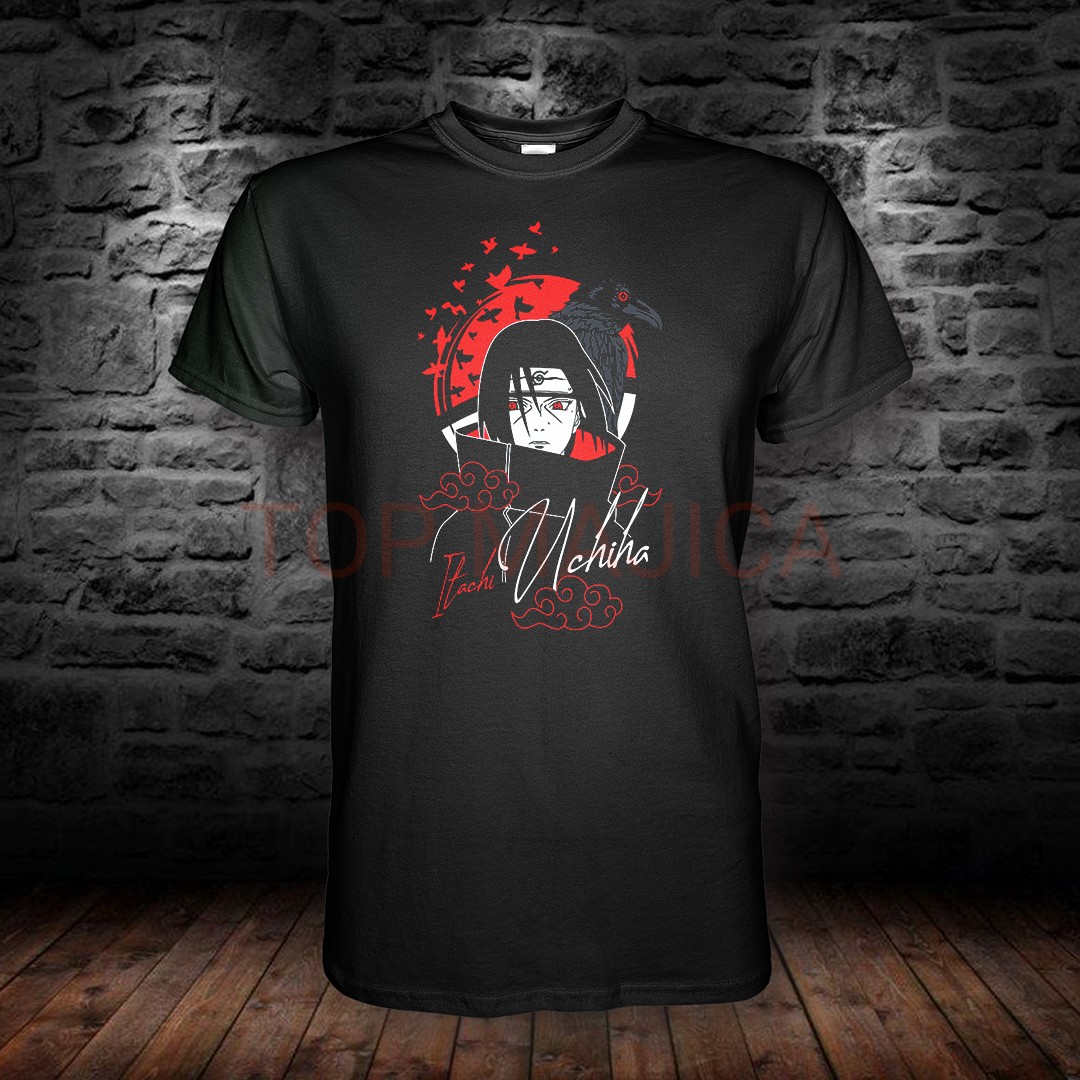 Itachi Uchiha Naruto – Elegantan beli potpis i Akatsuki oblaci majica Itachi Uchiha new
