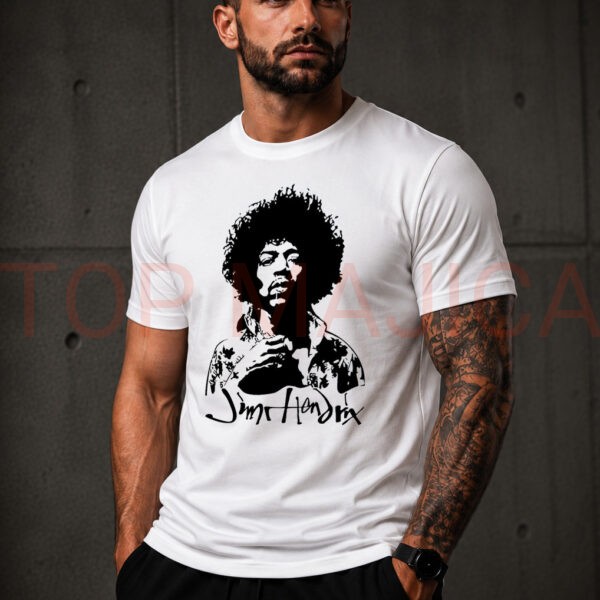 Jimi Hendrix top bela majica