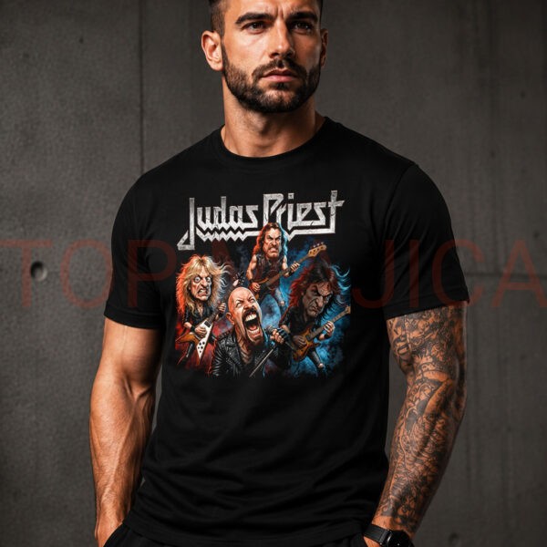 Judas Priest art majica crna