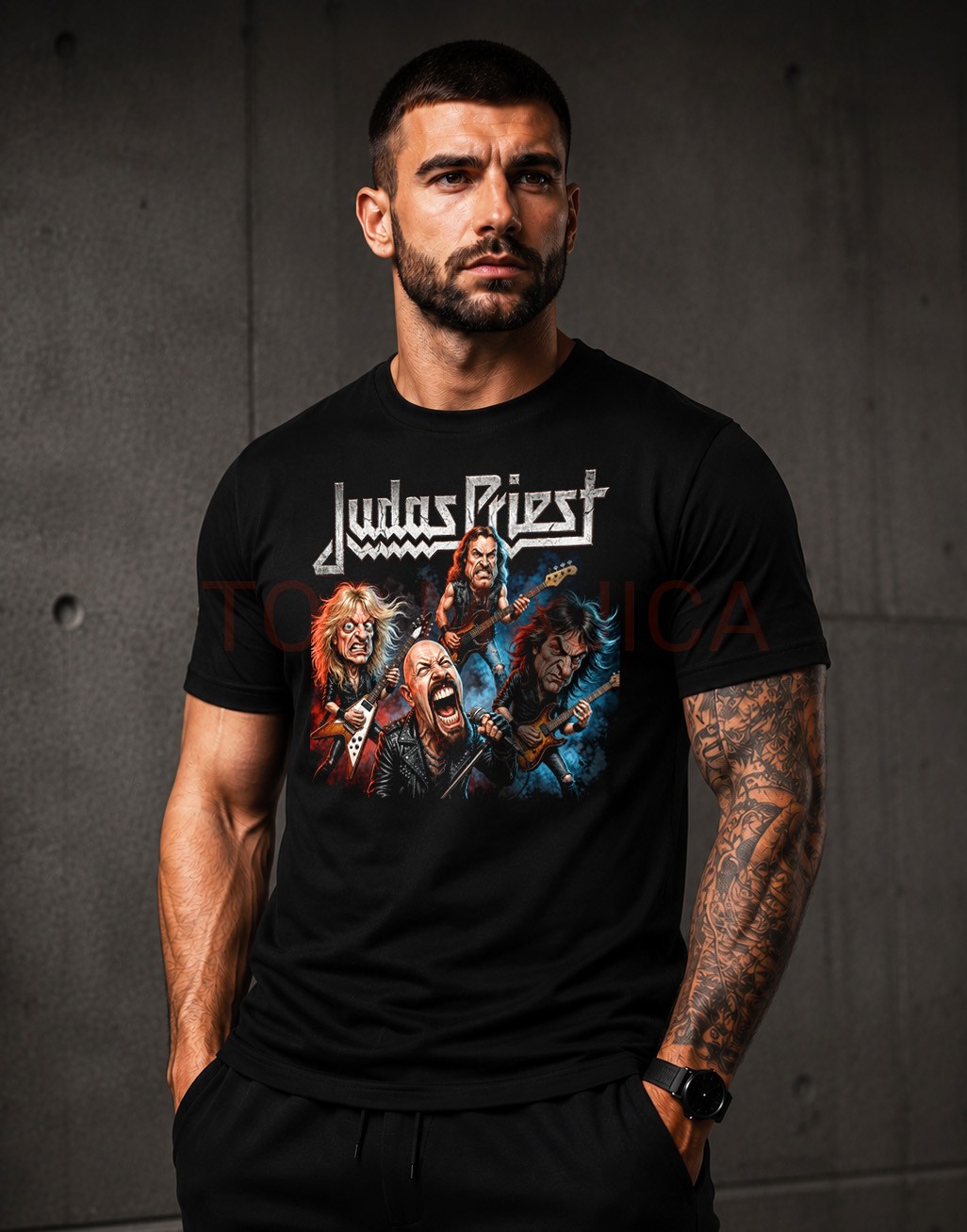 Judas Priest art majica crna Judas Priest art majica crna