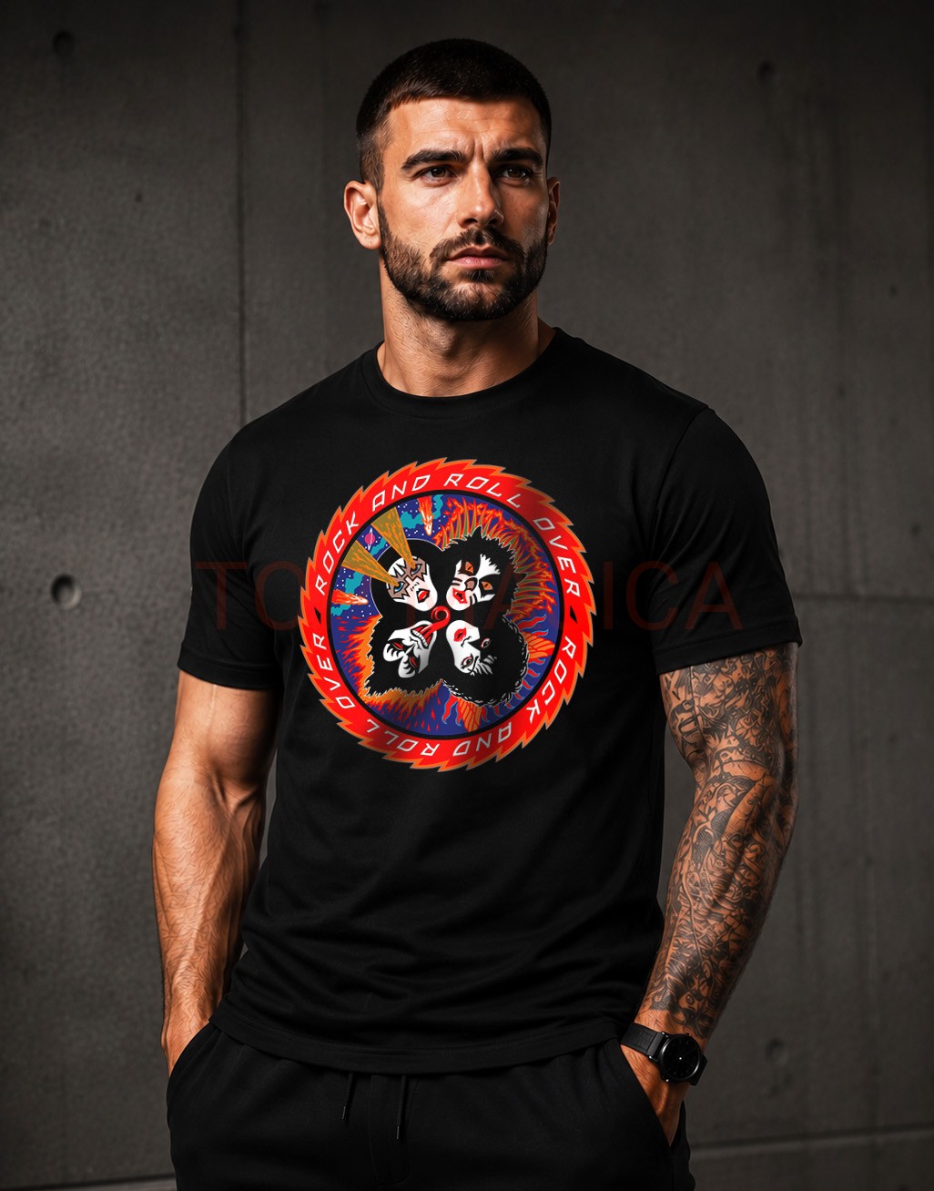 KISS rock and roll majica KISS rock and roll majica