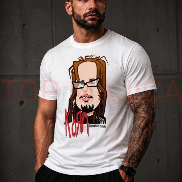 KORN Jonathan Davis - Majica bela