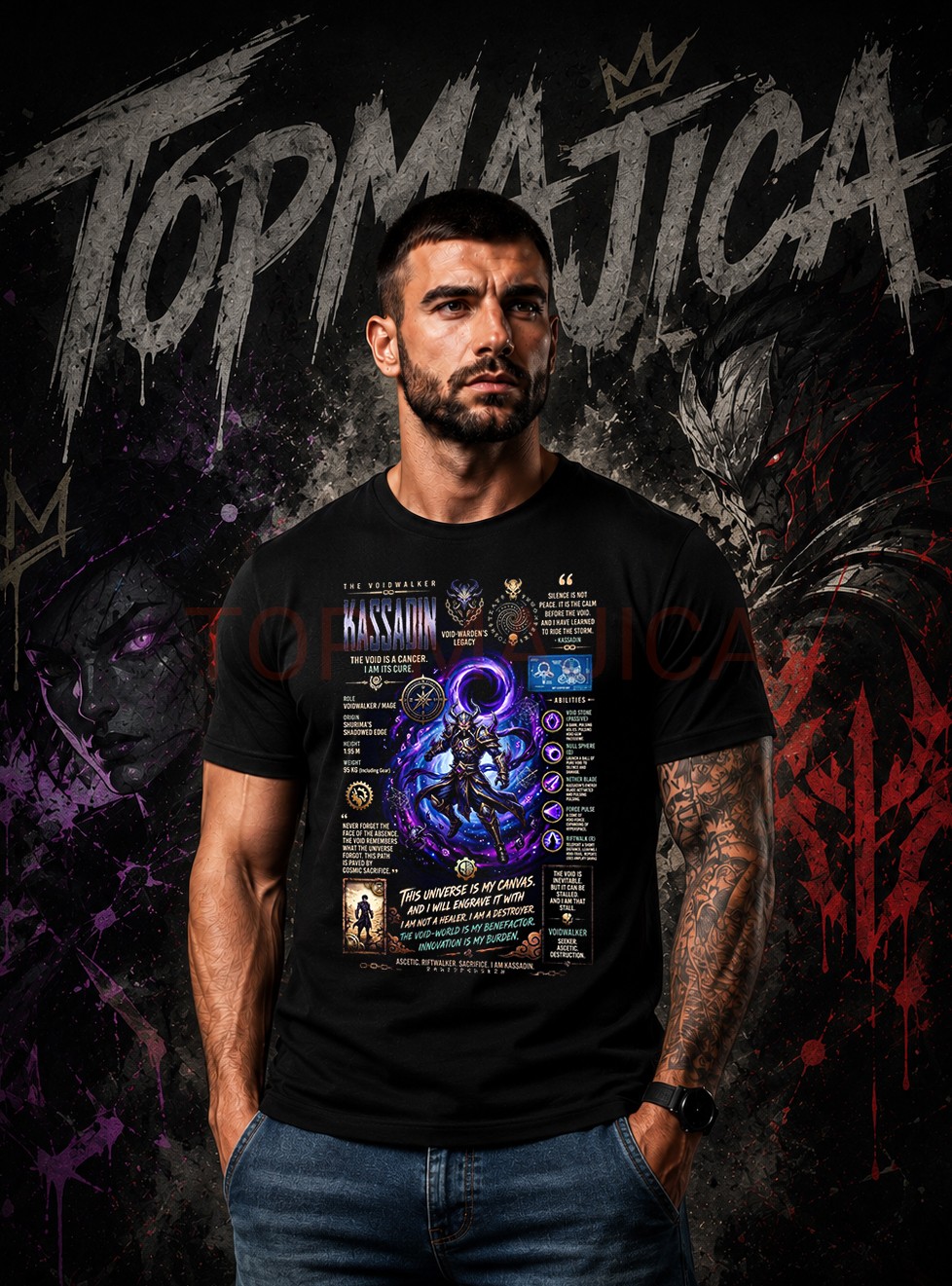 Kassadin League of Legends - Majica Kassadin LoL majica