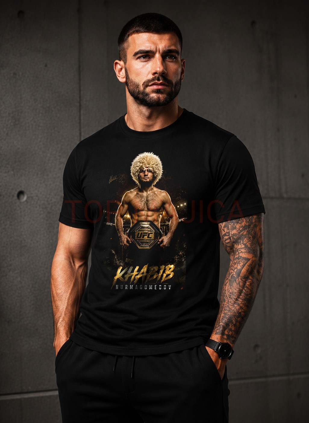 Khabib Nurmagomedov UFC gold edt majica Khabib Nurmagomedov UFC gold edt majica Khabib Nurmagomedov UFC gold edt majica