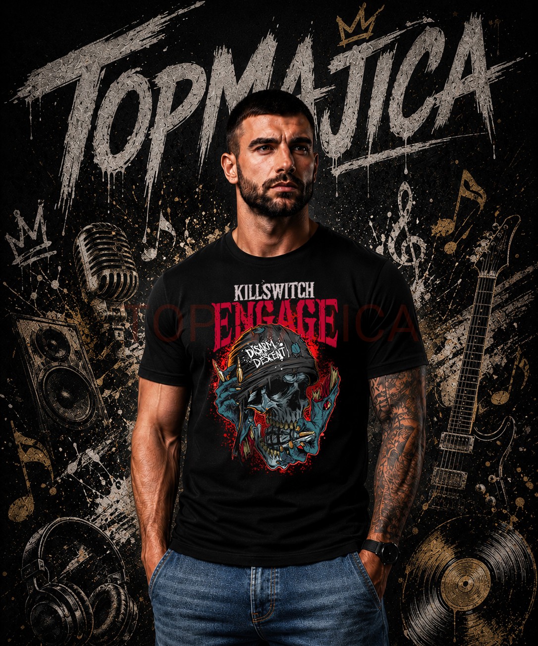 Killswitch Engage majica crna Killswitch Engage majica crna