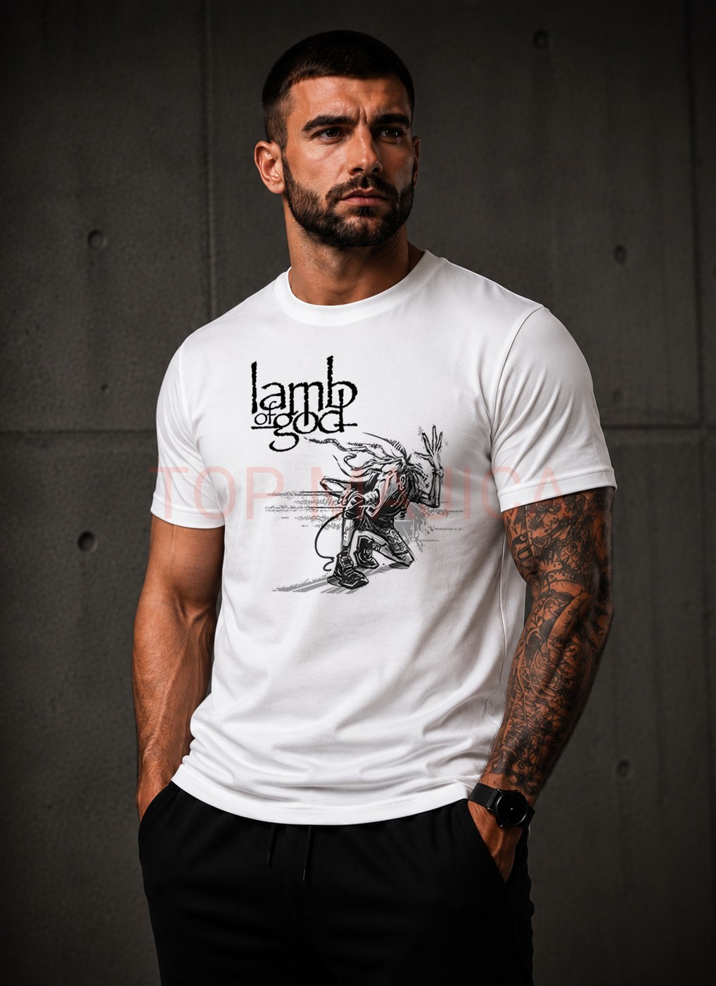Lamb of god majica bela Lamb of god majica Lamb of god majica bela