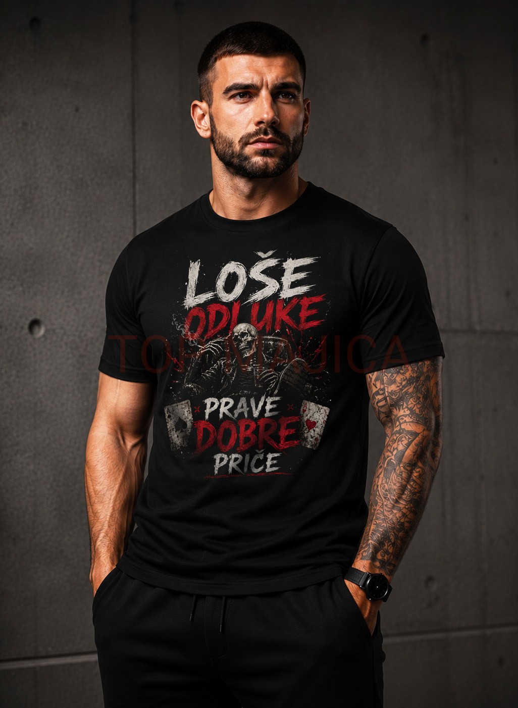 Lose odluke prave dobre price majica Lose odluke prave dobre price - Majica Lose odluke prave dobre price majica