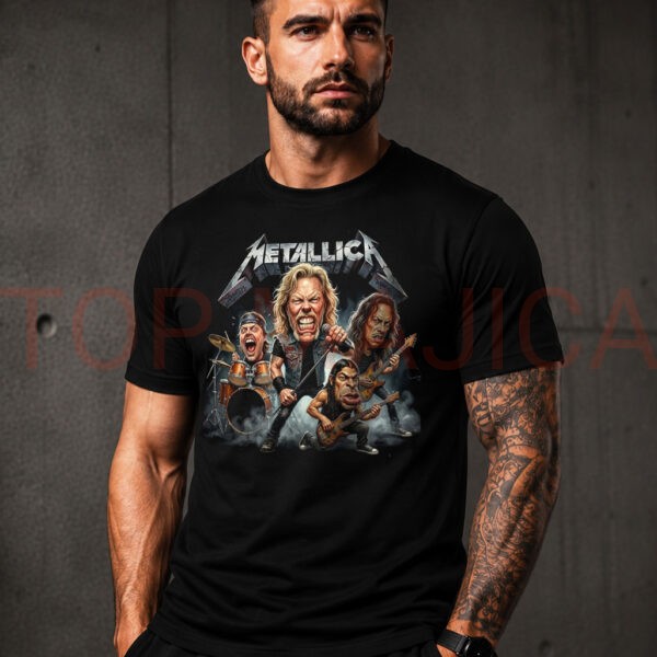 Metallica top majica art