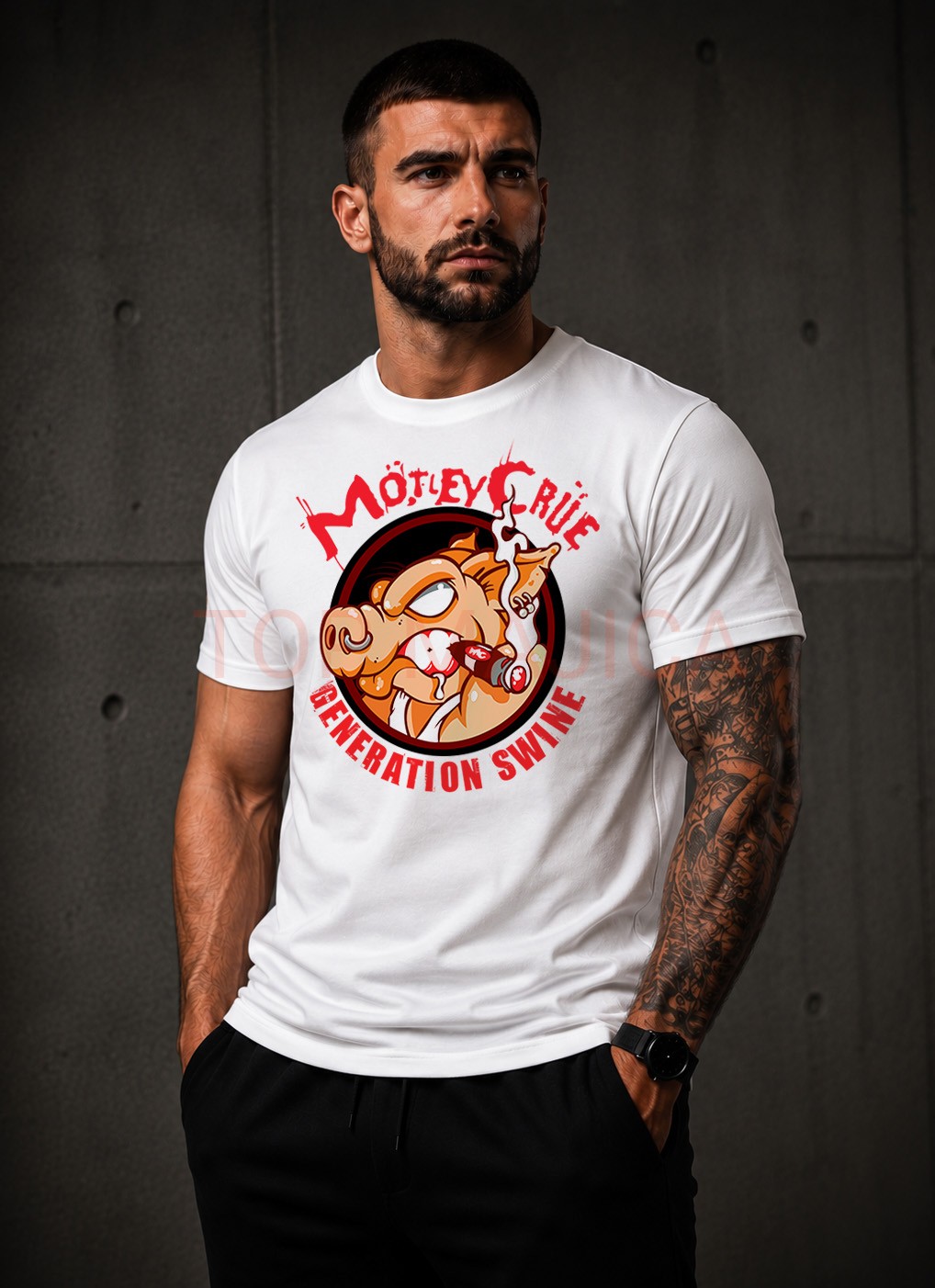 Motley Crue generation majica Motley Crue generation swine majica