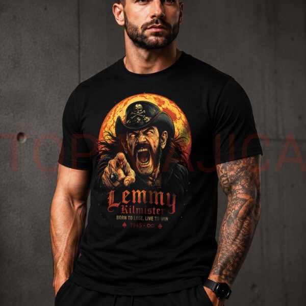 Motorhead Lemmy Kilmister majica crna