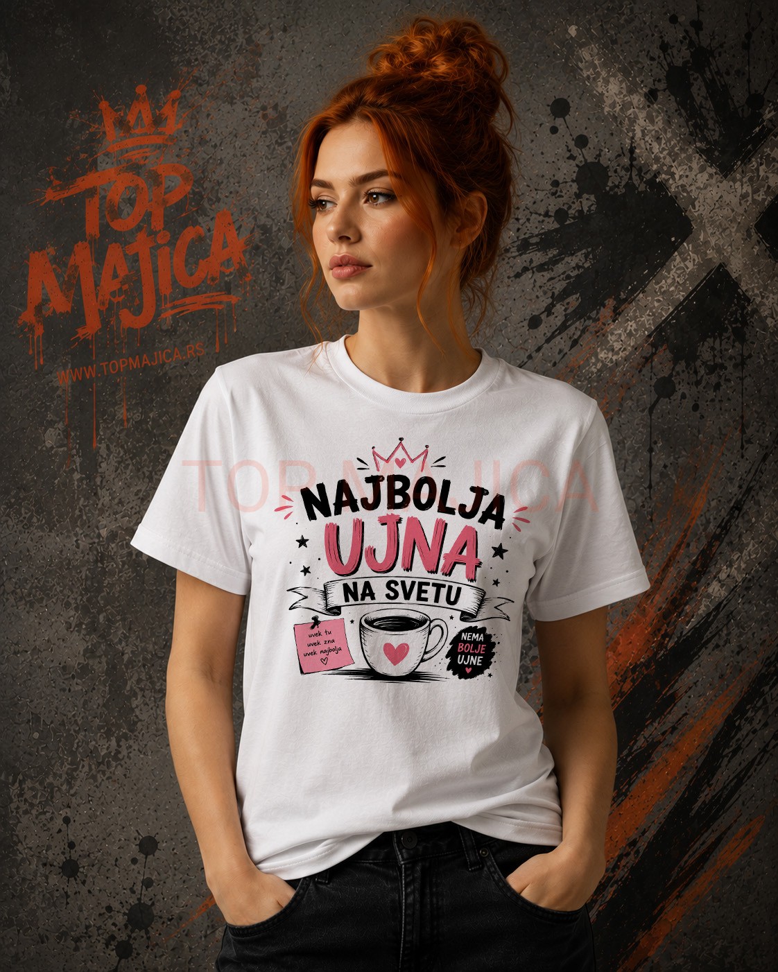 Najbolja ujna na svetu - Majica Najbolja ujna na svetu majica