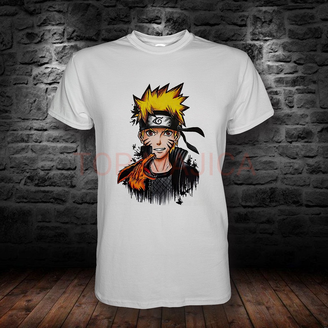 Naruto Shippuden majica Naruto Classic majica bela Naruto Shippuden majica