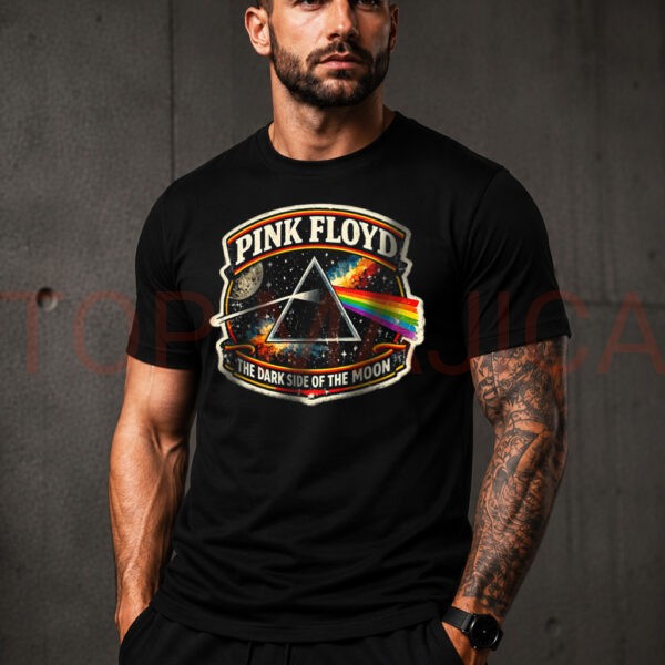 Pink FLoyd the dark side of the moon retro majica