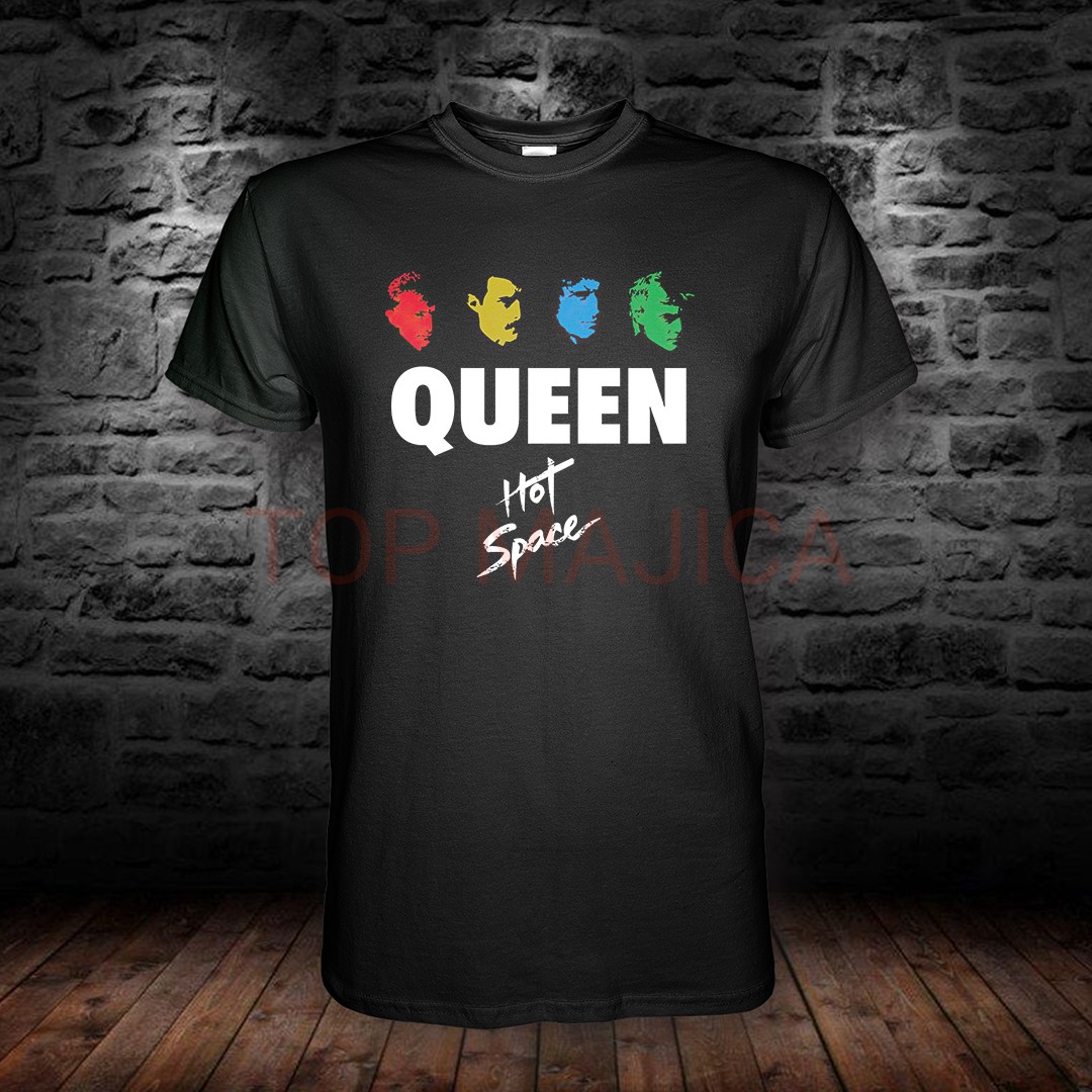 QUEEN HOT SPACE Queen hot space - Majica crna QUEEN HOT SPACE