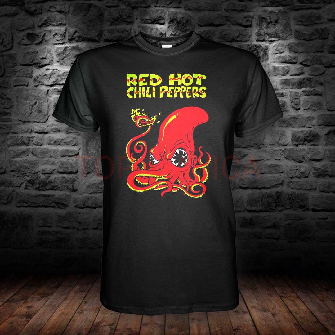 Red hot chili peppers majica crna RHCP Red Hot Chili Peppers majica
