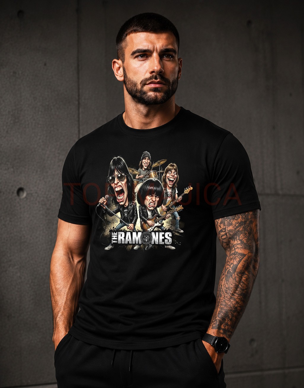 Ramones top art majica crna Ramones top art majica crna Ramones top art majica crna
