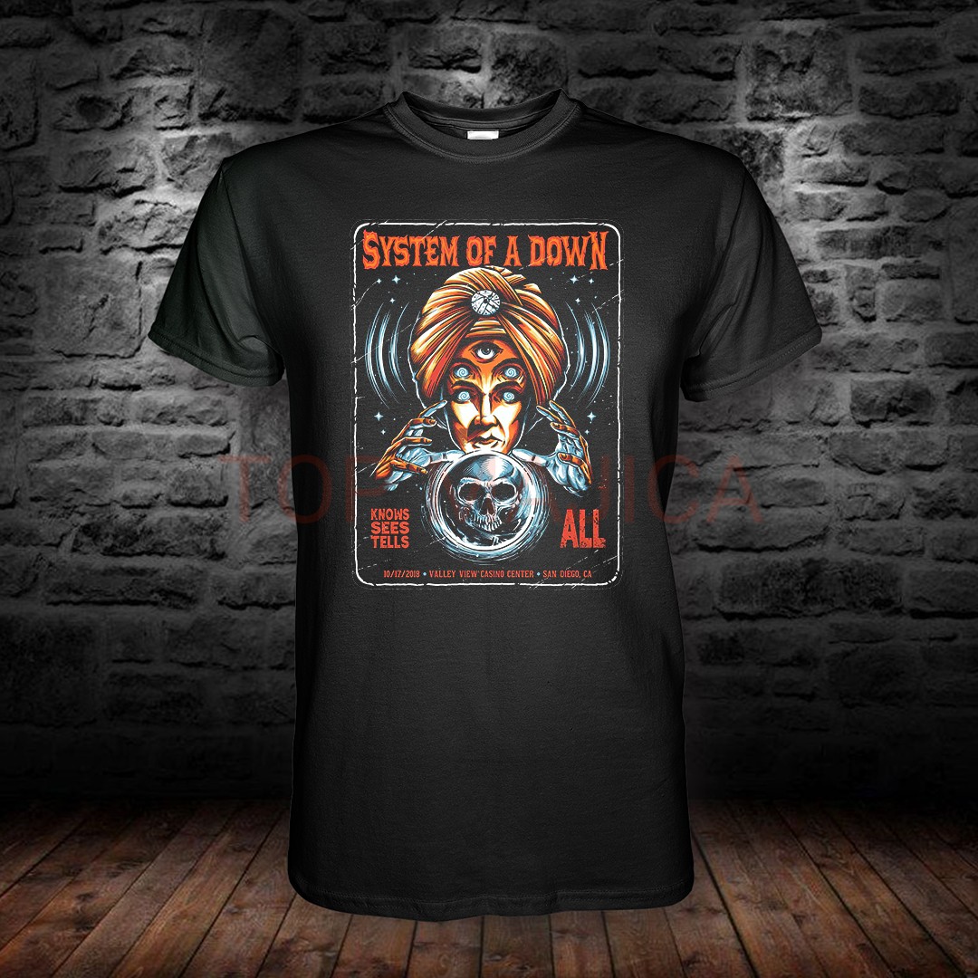 System of a Down - Majica crna SYSTEM OF A DOWN CRNA TOP MAJICA