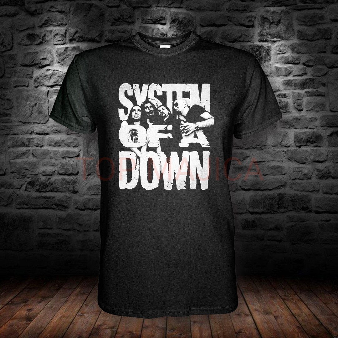 SYSTEM OF DOWN TOP CRNA MAJICA System of a down SYSTEM OF DOWN TOP CRNA MAJICA