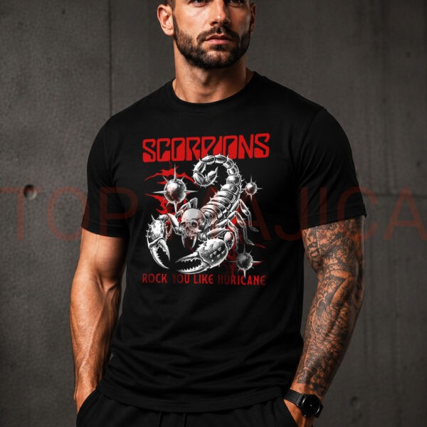 Scorpions rock you like huricane majica