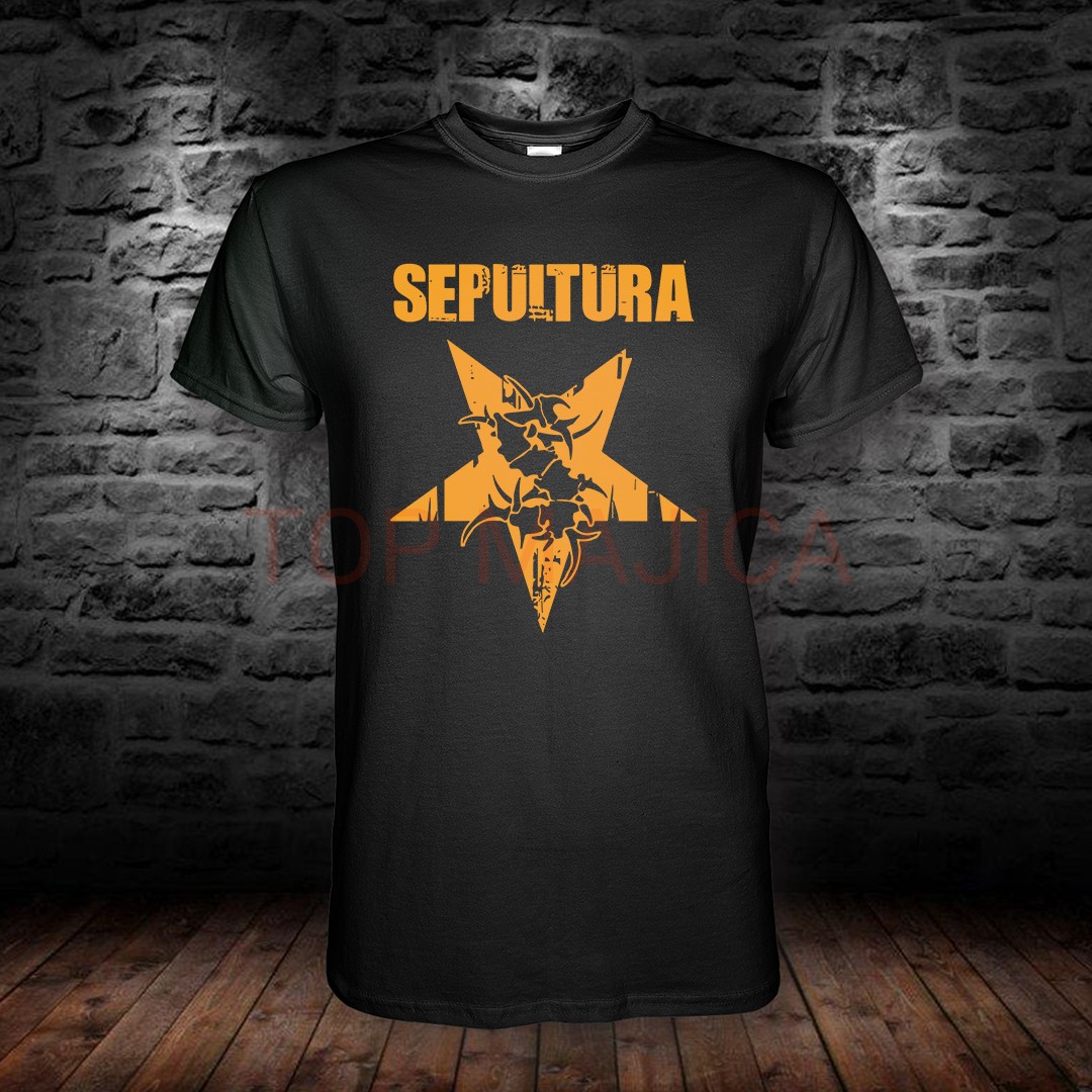 Sepultura top majica crna Sepultura