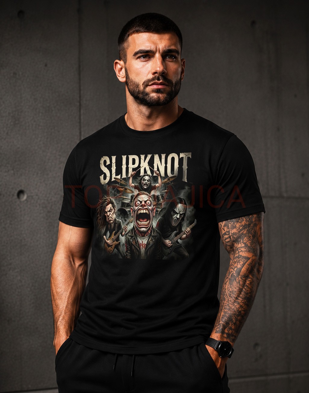 Slipknot art top majica crna Slipknot art top majica crna Slipknot art top majica crna