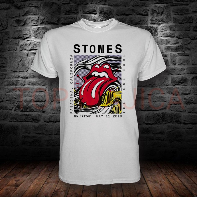 Stones California Rolling Stones California - Majica bela Stones California