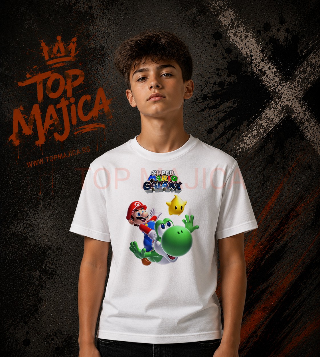 Super Mario Galaxy majica Super Mario Galaxy majica