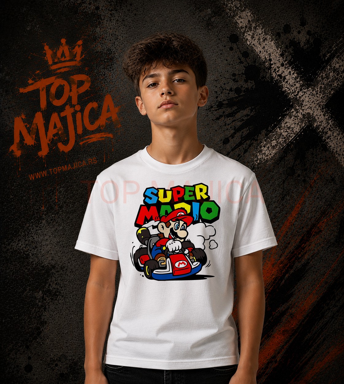 Super Mario formula majica Super Mario formula majica Super Mario formula majica