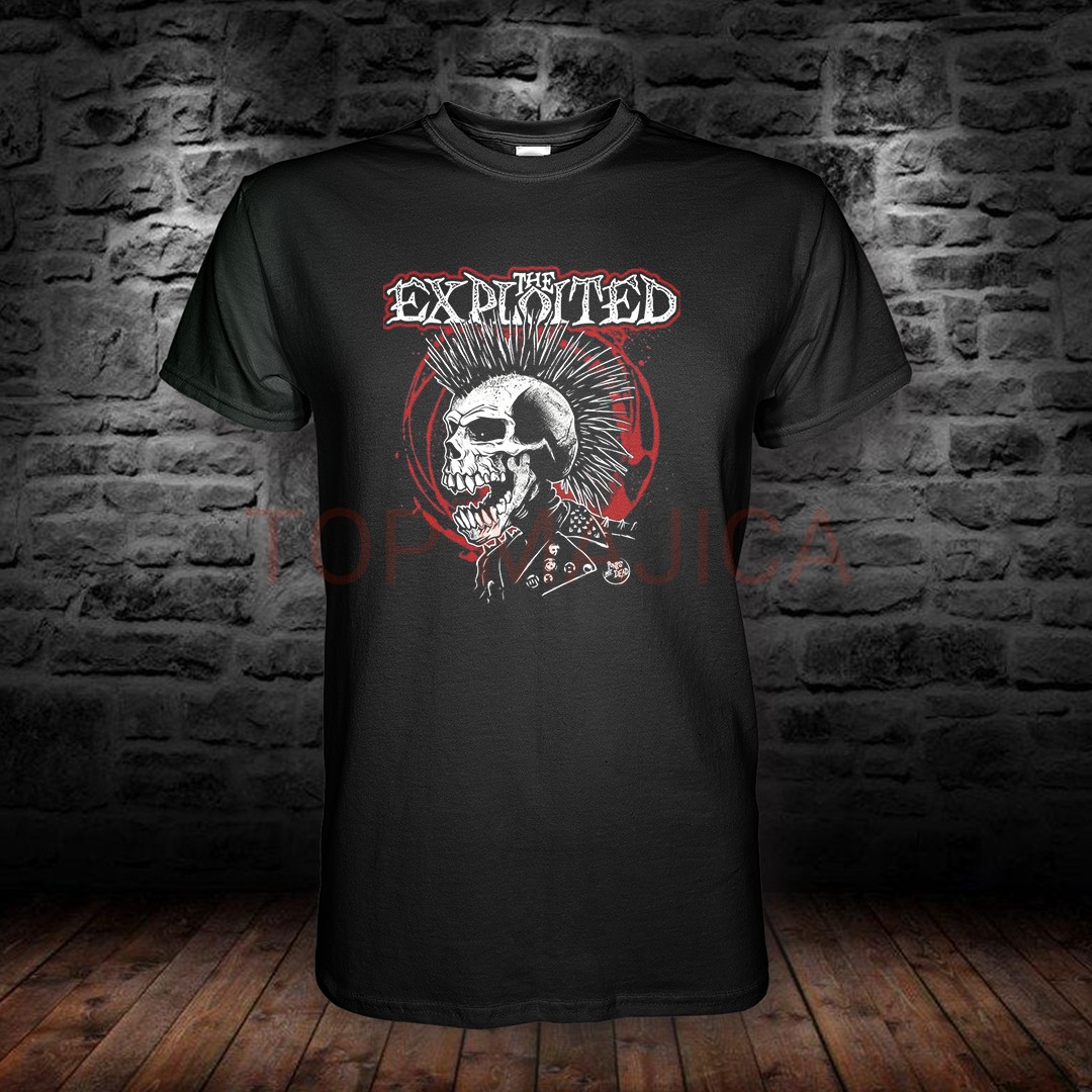 The Exploited majica THE EXPLOITED CRNA