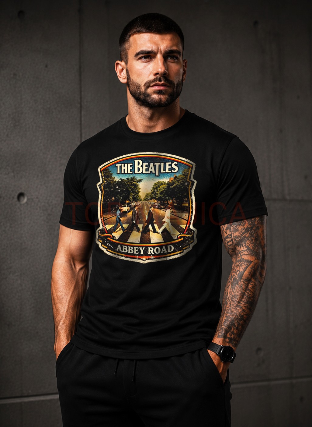 The Beatles Abbey Road majica The Beatles Abbey road retro majica The Beatles Abbey Road majica