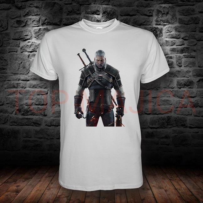 The Witcher 3 The Witcher 3 - Majica bela The Witcher 3