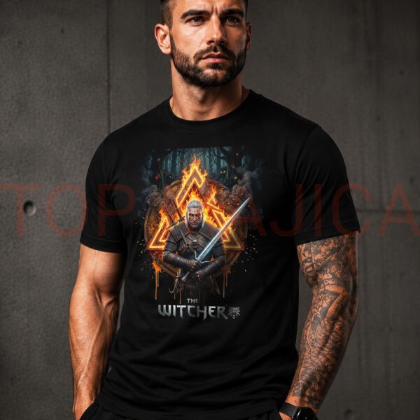 The Witcher - Majica top crna